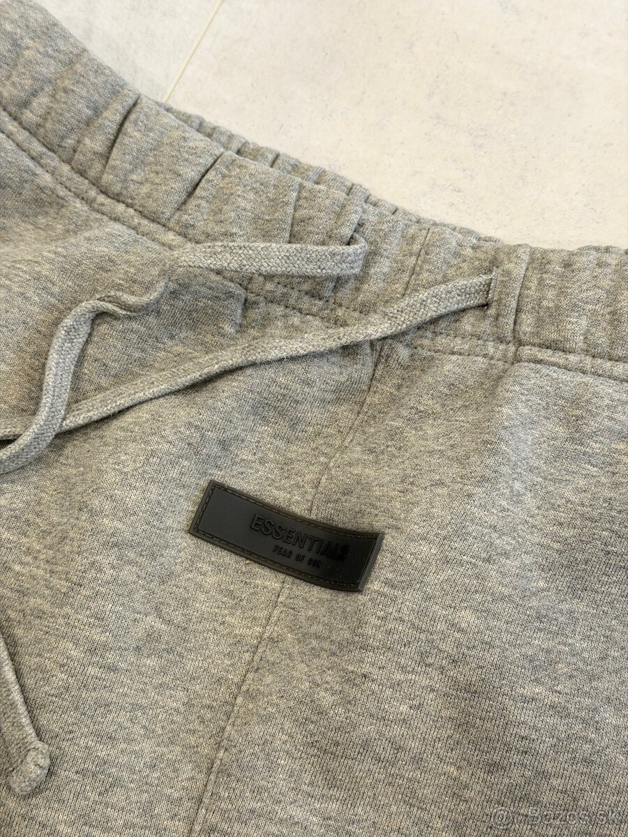 Essentials tepláky šedé - 5