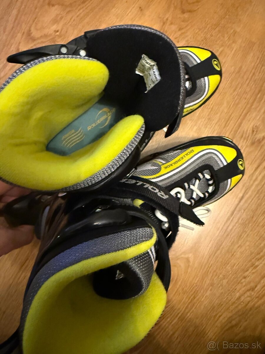 ROLLERBLADE SPITFIRE FLASH 33-37 - detské kolieskové korčule - 5