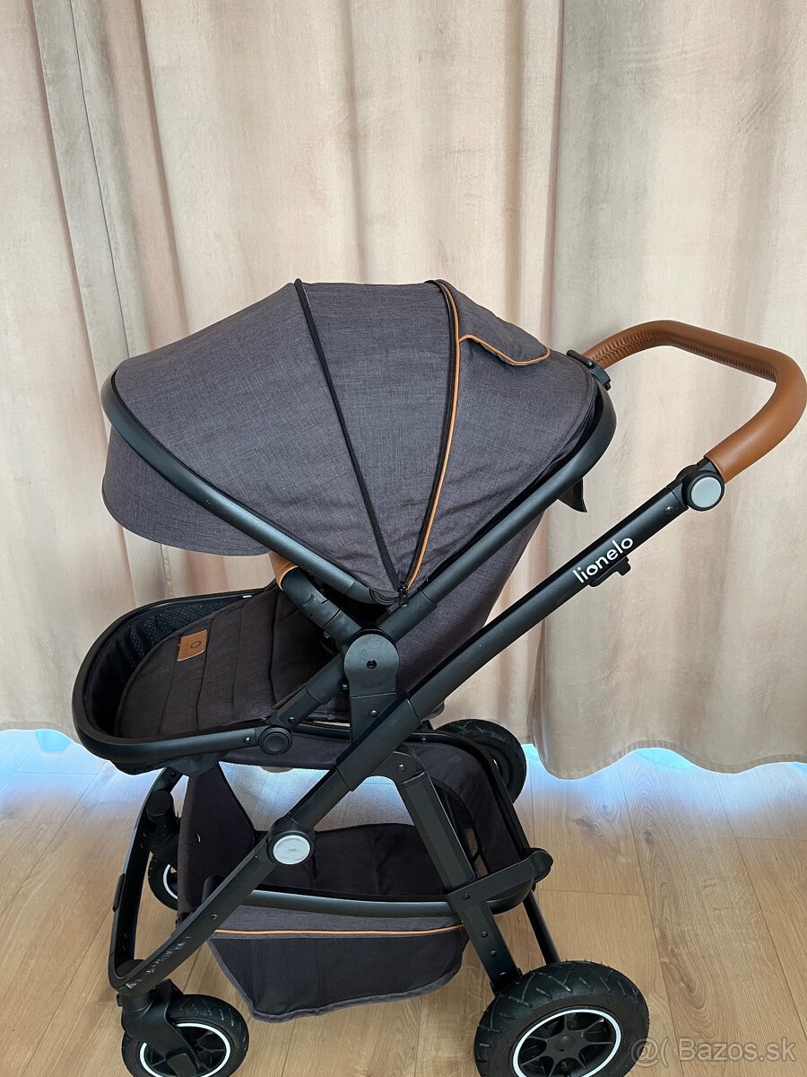 Kočiar Lionelo Amber grey graphite - 5