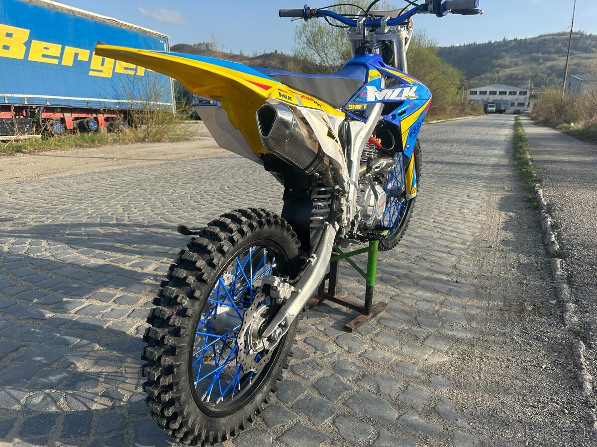 NOVE Enduro Mikilon MZK 250cm3 kolesá 21/18 + Štartér