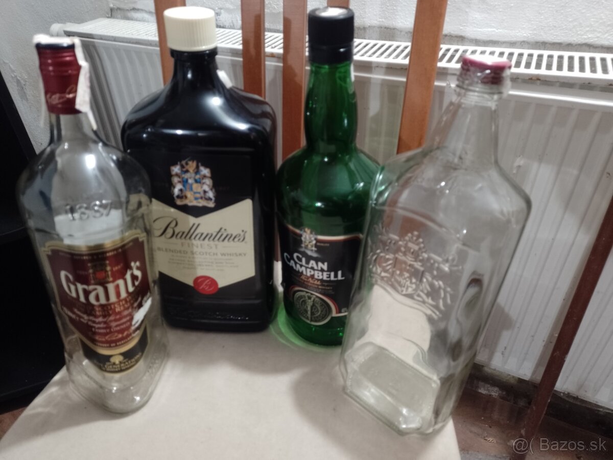 Predám fľaše od Whisky - 5