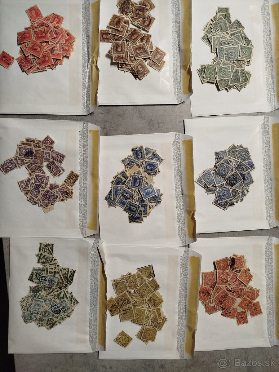 staré Rakúsko (r.1890-1935) - plná krabica známok - 5