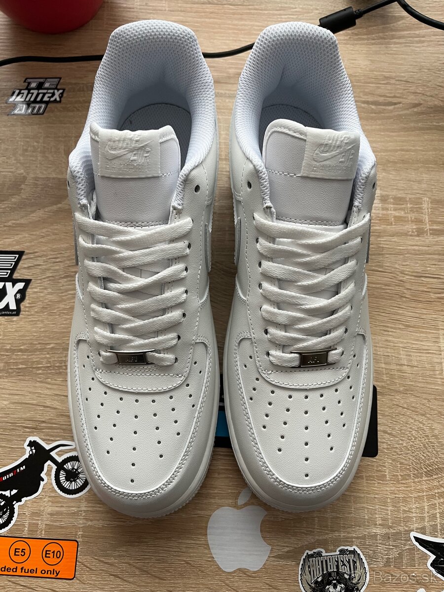 Nike Air Force 1 low (biele) - 5