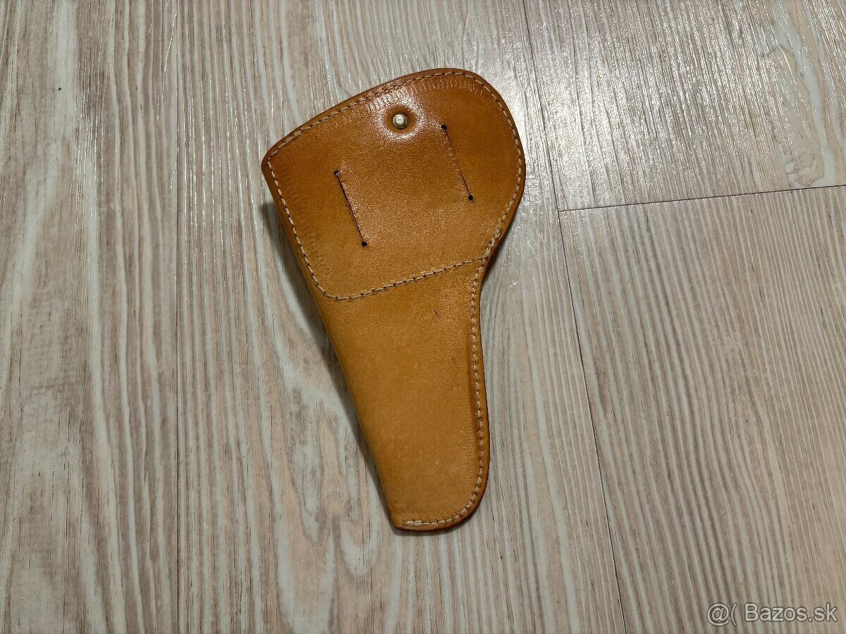 Kožené púzdro na pištoľ CZ 50/70 svetlé, ČSĽA / SNB (ZNB,VB) - 5