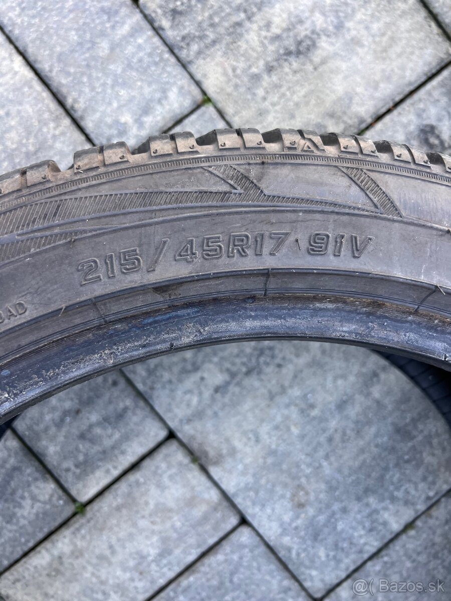 Zimné pneumatiky 215/45 r17 - 5