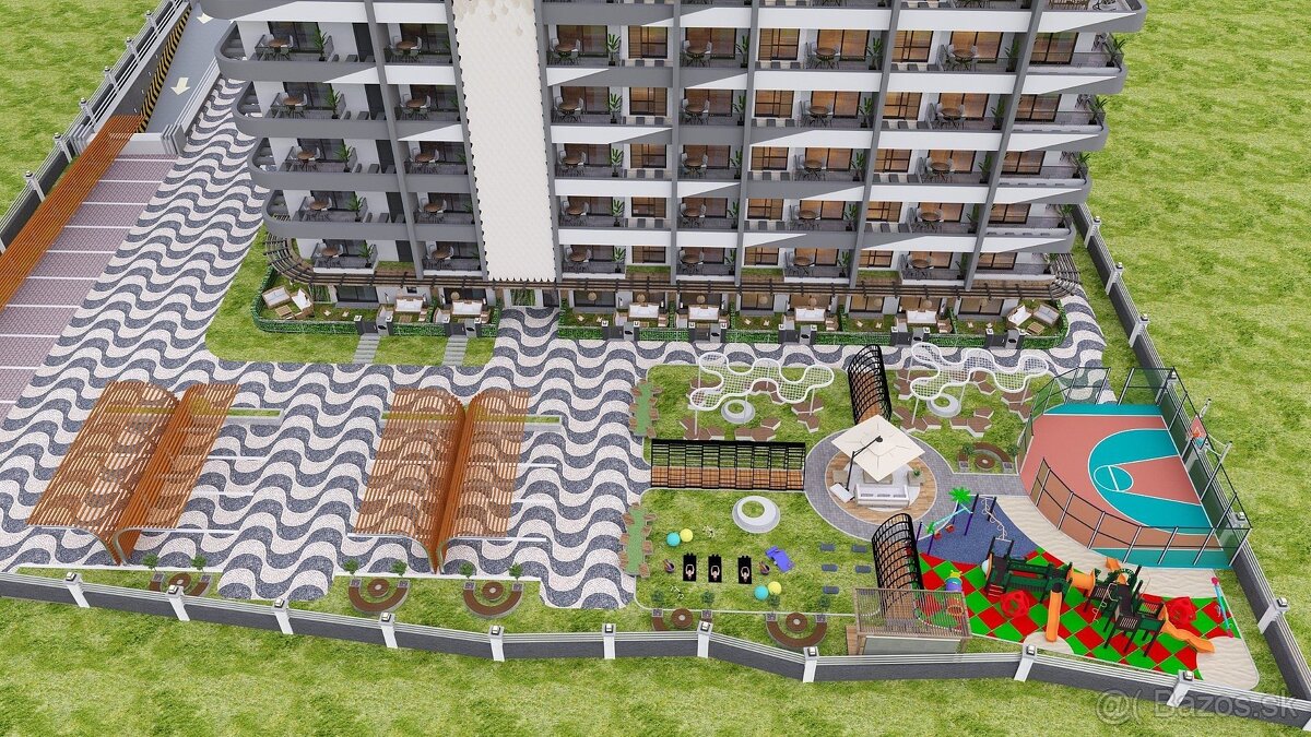 Apartmány s výhľadom na more a súkromnou plážou v Lefke Seve - 5