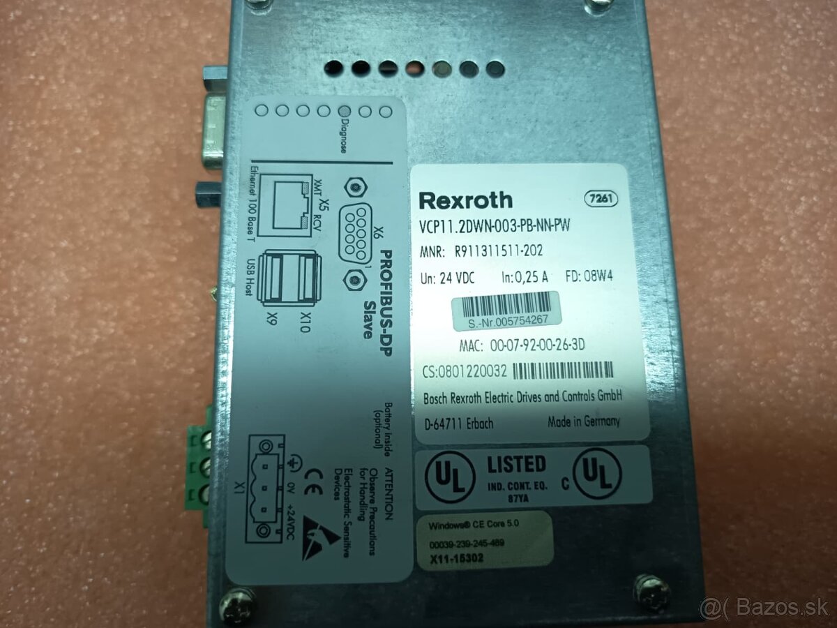 Rexroth PLC a HMI - 5