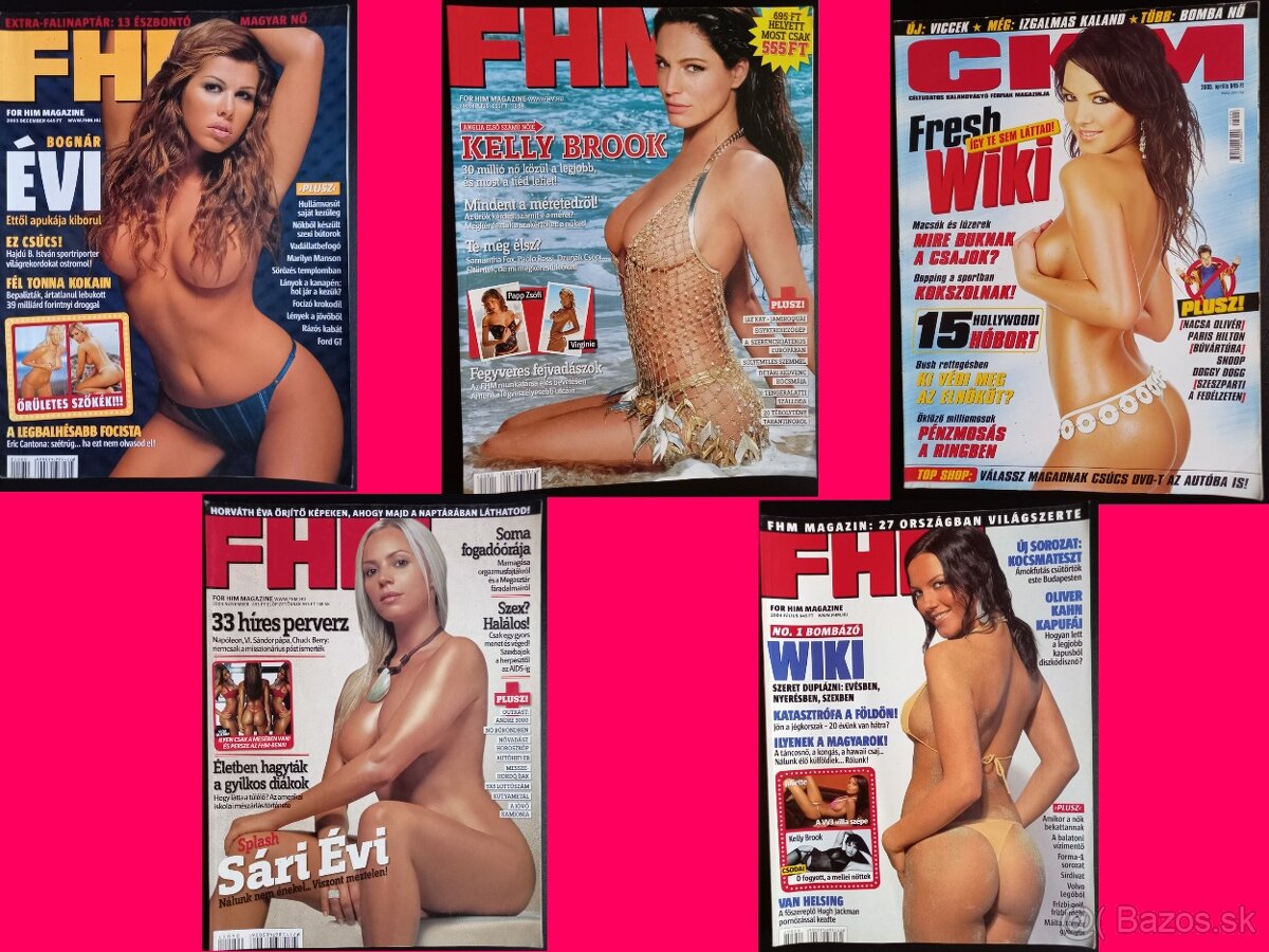PLAYBOY, FHM, CKM - 5
