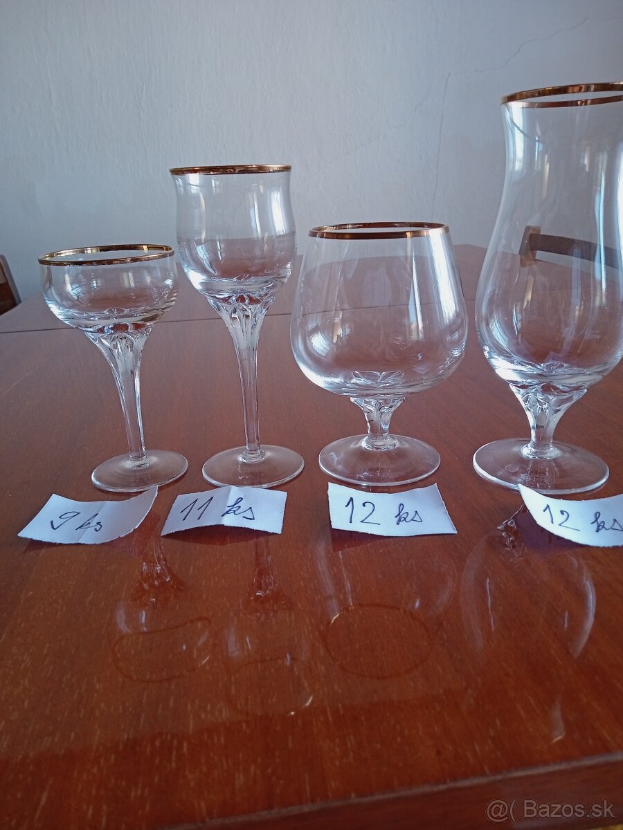Poháre sklenené - 5