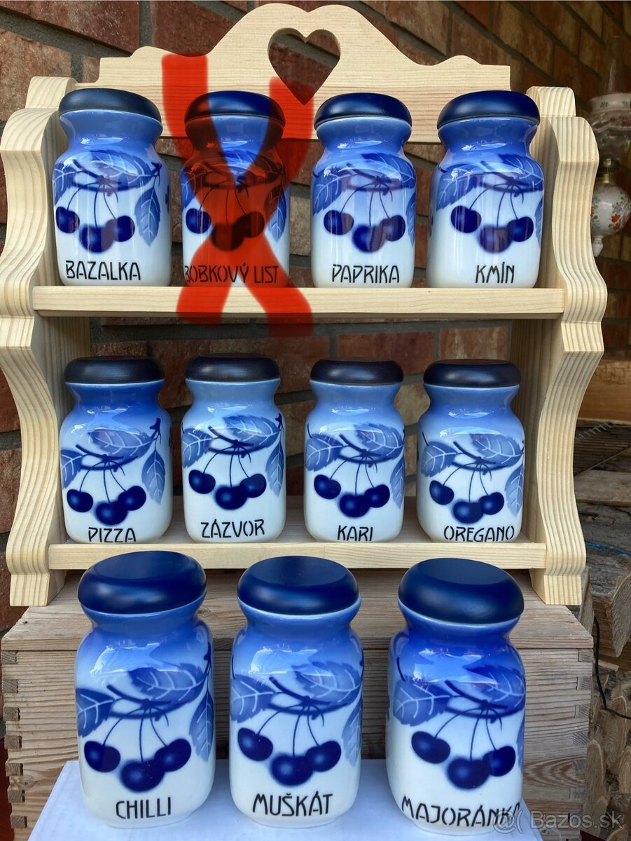 Porcelan Blue Cherry - 5