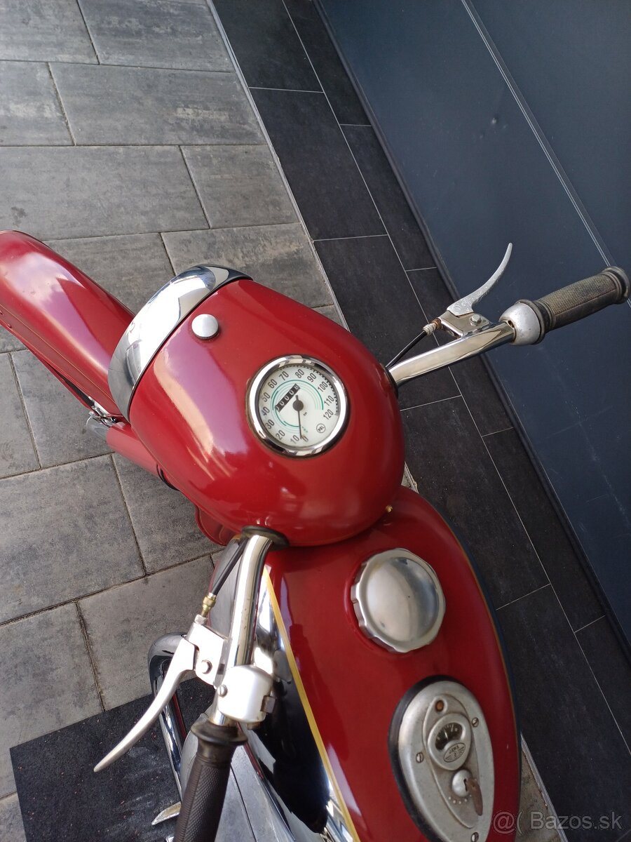 Jawa 250/353 kývačka s TP - 5