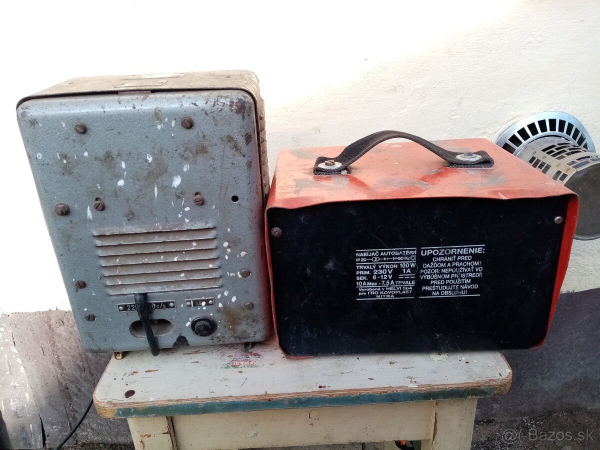 Nabijačky autobaterii 6v 12v - - 5