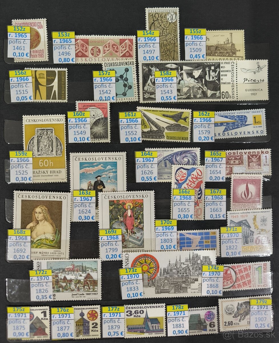 Poštové známky Československo - 5