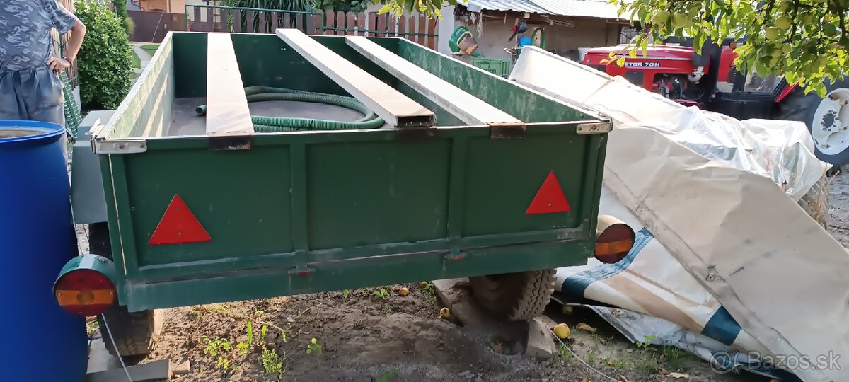 Vlečka, ibc barel 1000l - 5