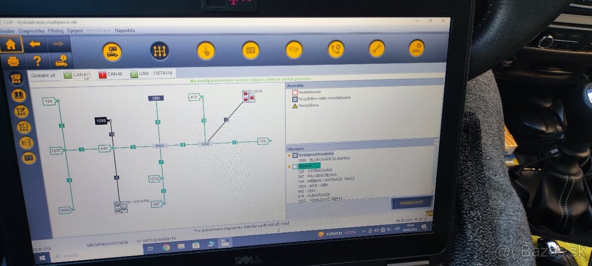 Diagnostika Renault/Dacia can Clip/Dialogys - 5