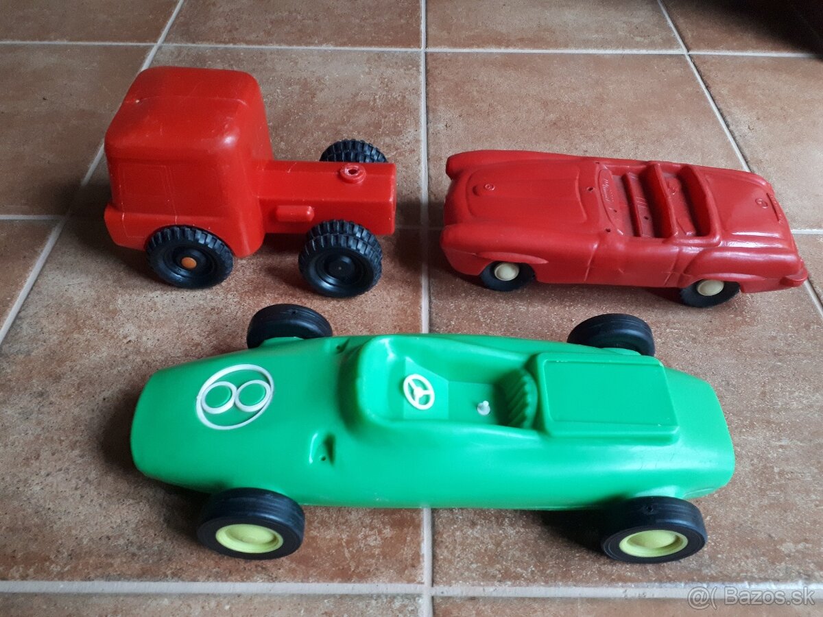 Plastova stara hracka - 3 kusy - 5