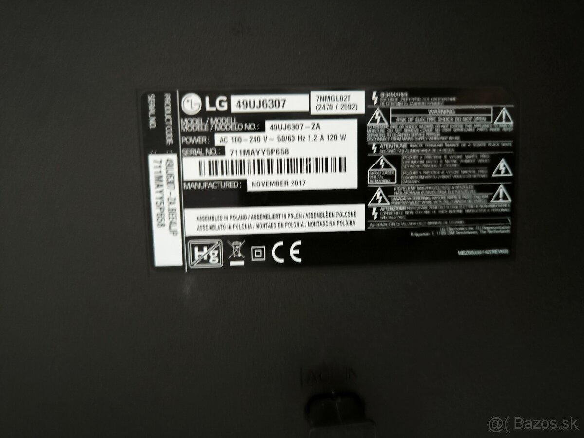 4K Smart TV LG 49" (123 cm) - 5