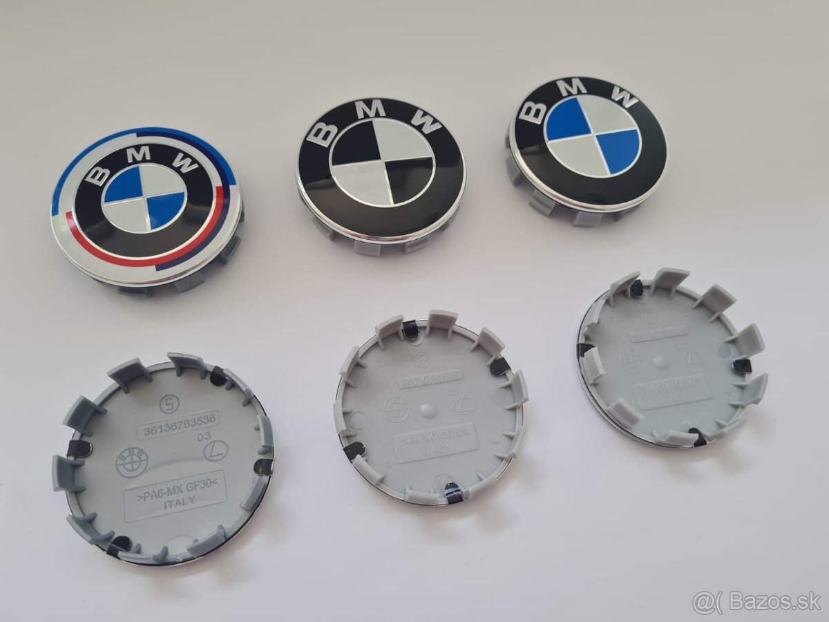 Stredove krytky pukličky do elektrónov značky BMW - 5