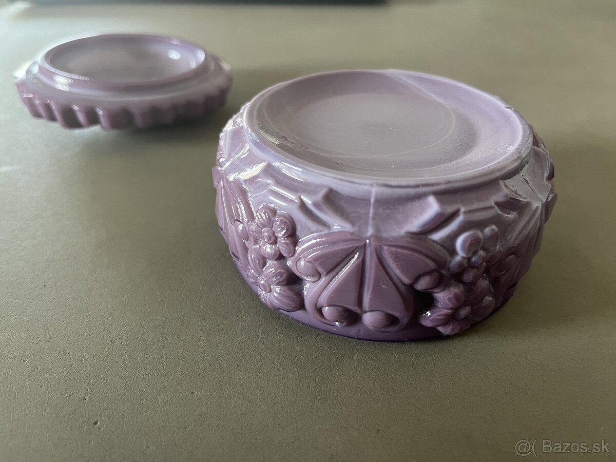 Dóza Slnečnica Malachitove sklo - 5