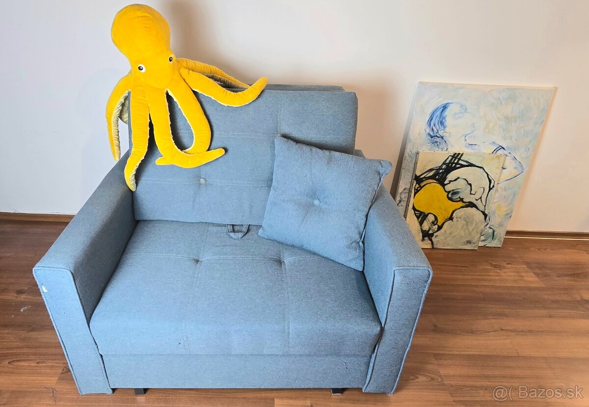 Rozkladacie kreslo s úložným priestorom - 5