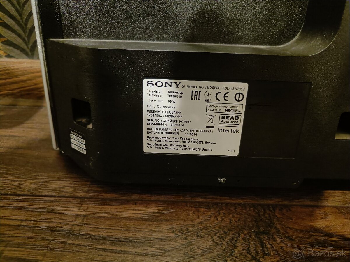 SONY BRAVIA - 5
