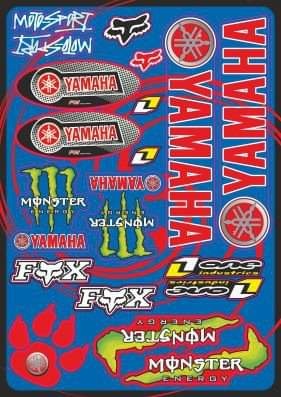 Predám nálepky Yamaha - 5