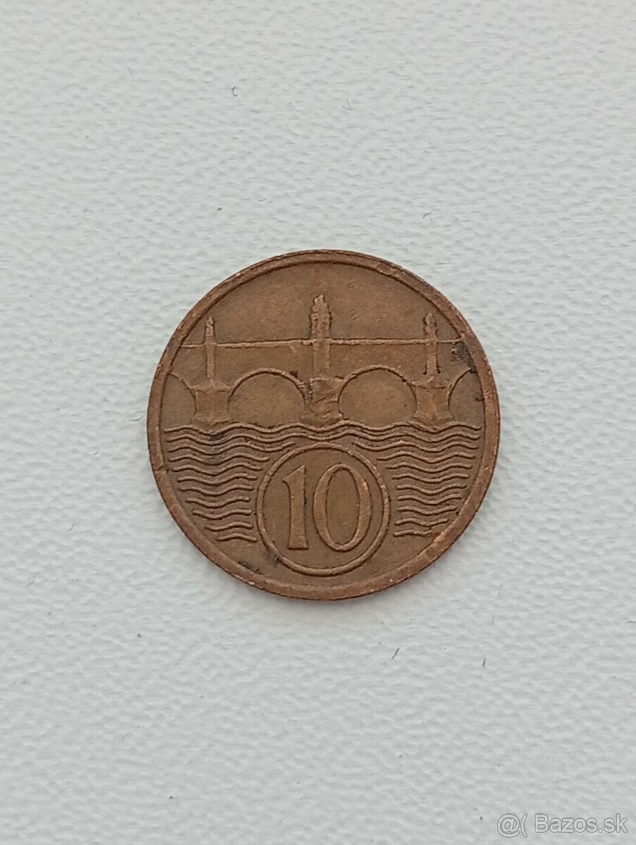 10 hal. Československe mince - 5