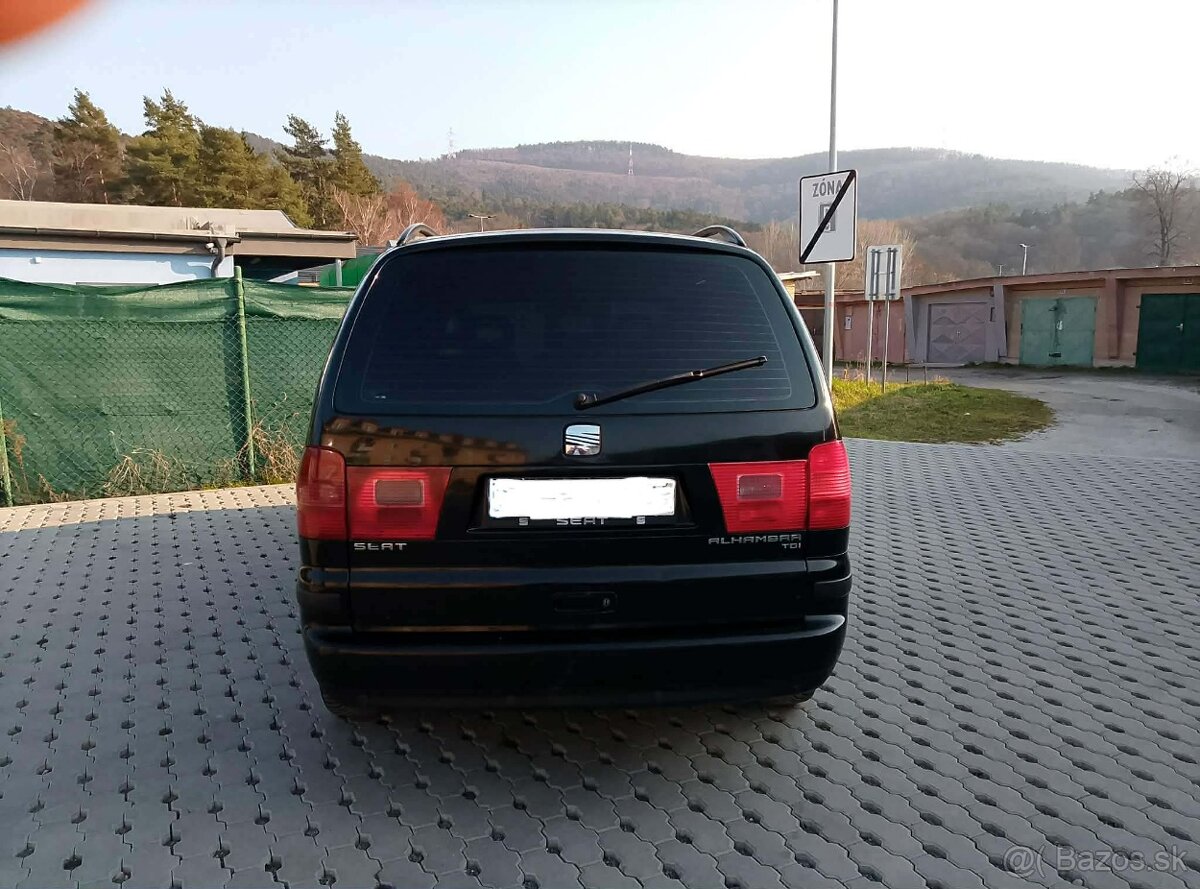 Predám Seat Alhambra 1.9 TDI 7.miestna - 5