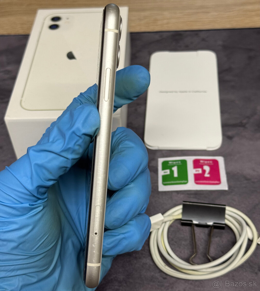 Apple iPhone 11 64 GB White / nová batéria - 5