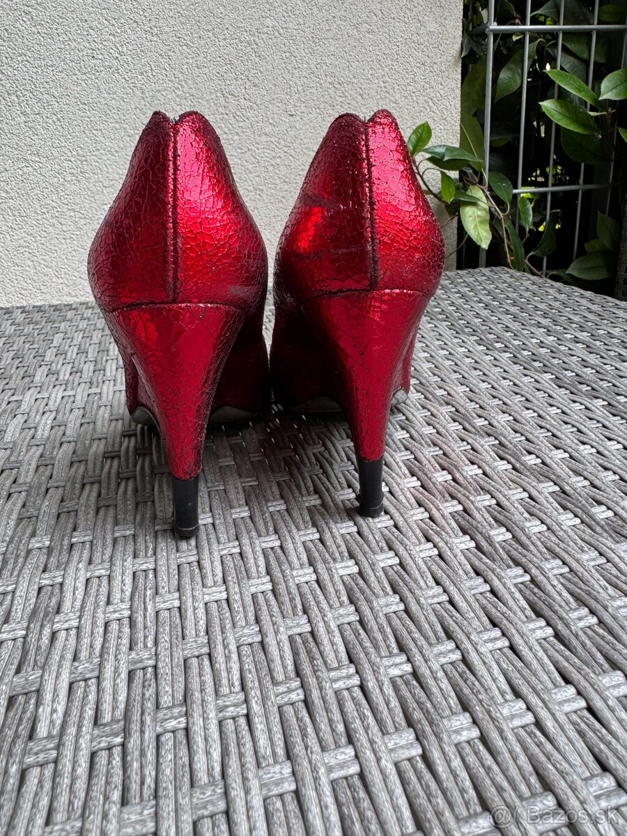 Dámske topanky na podpätku Leonello Palanti - 5