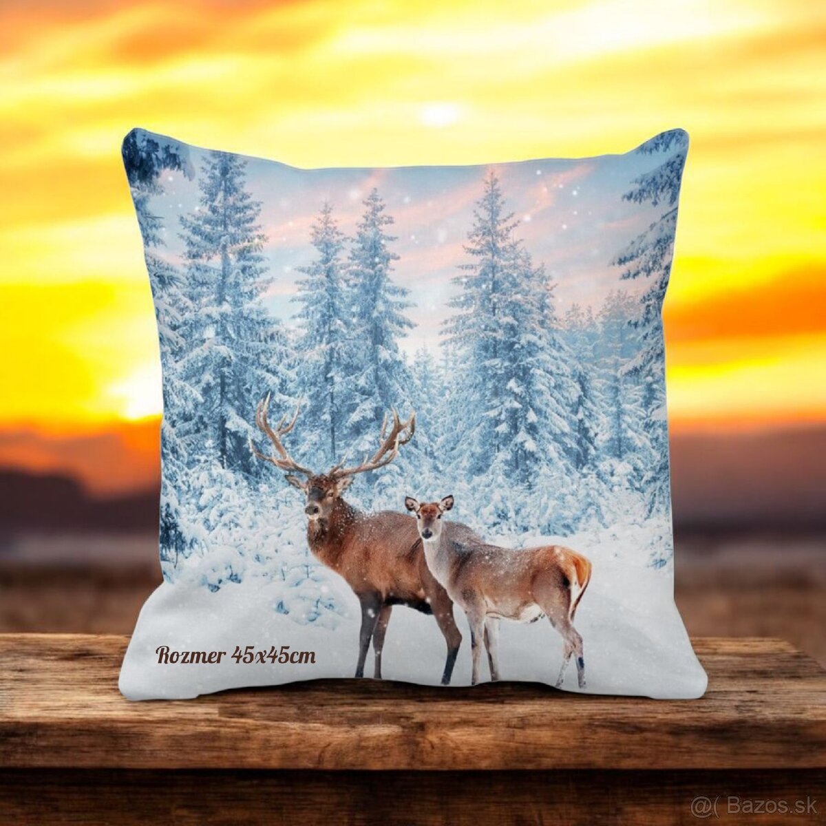 Vianočné zimné obliečky na vankúše - 5