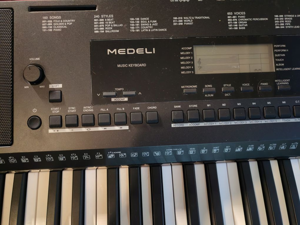 Keyboard Medeli M361 - 5