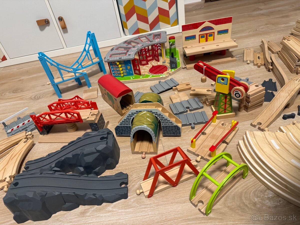 Vláčiková drevená dráha - 5