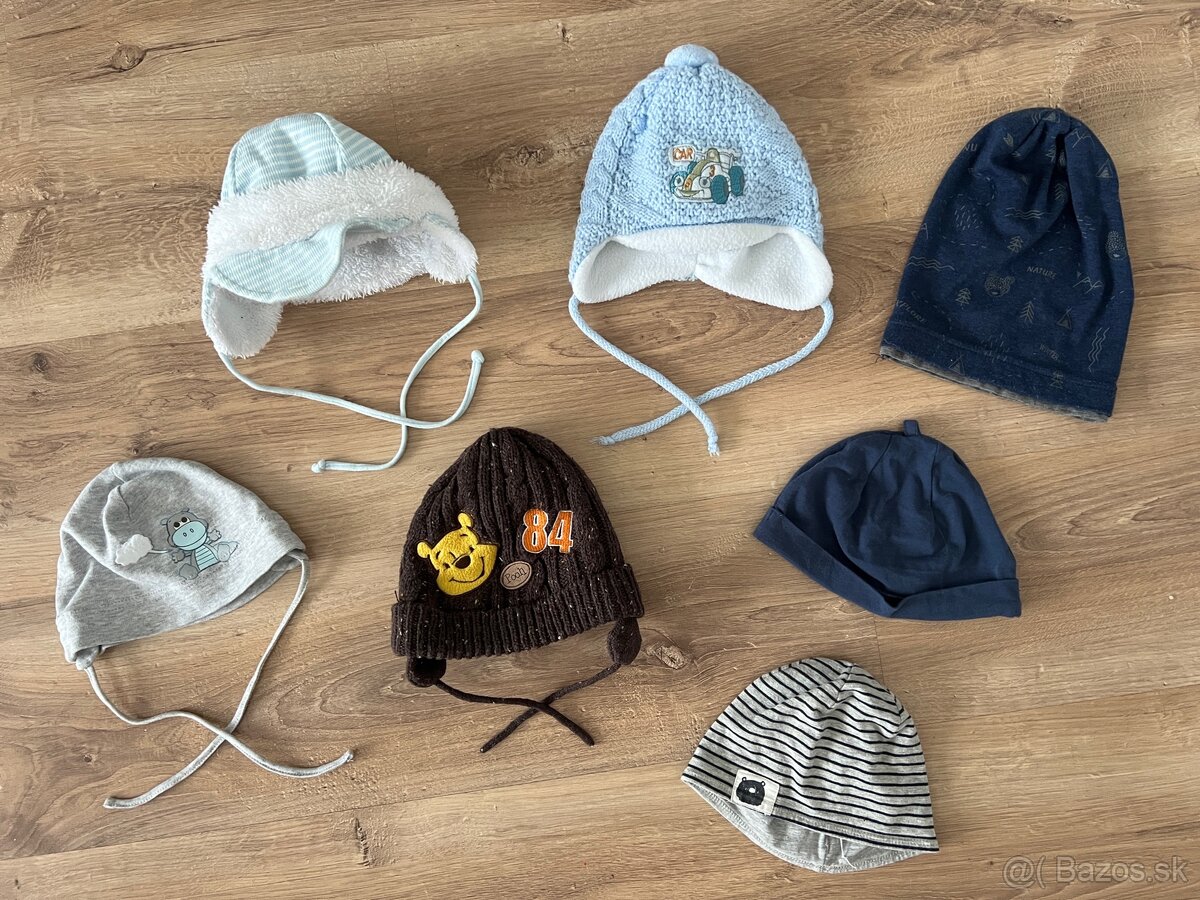 Capacky/topanočky a čiapky - 5