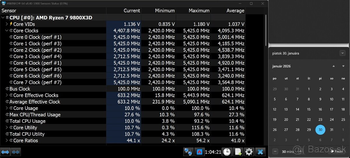 AMD Ryzen 7 9800X3D - 5