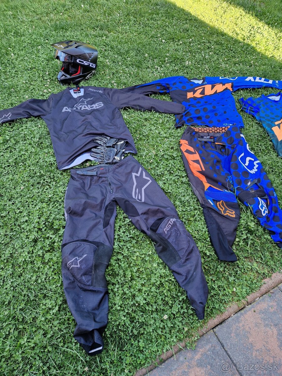 FOX KTM dres a nohavice - 5