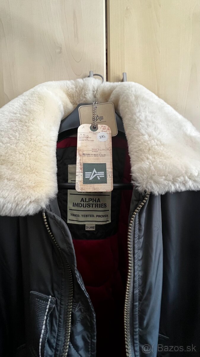 Alpha Industries,XXL, injektor III,greyblack - 5