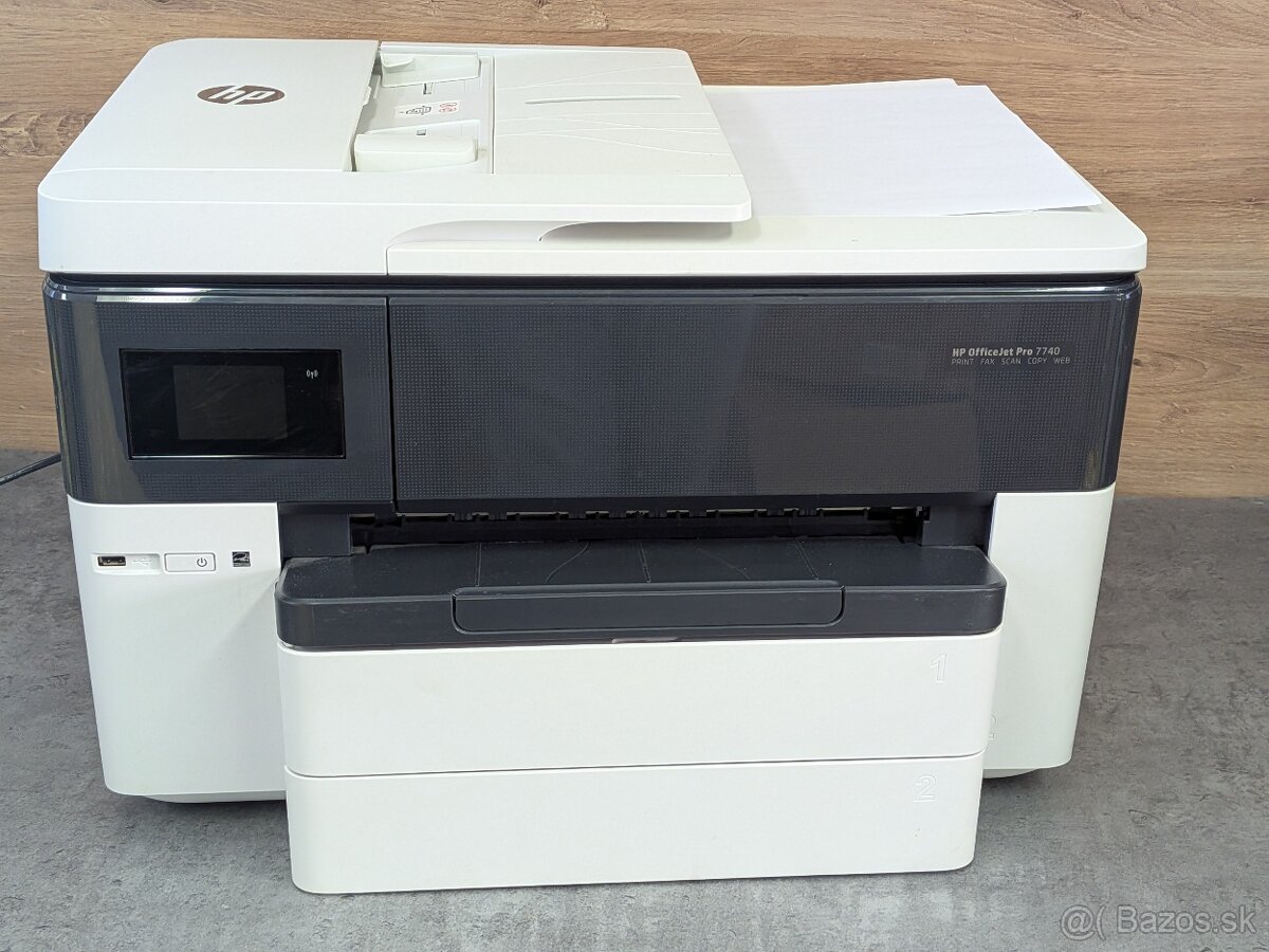 HP OfficeJet Pro 7740 All-in-One - veľkoformátová A3 - 5