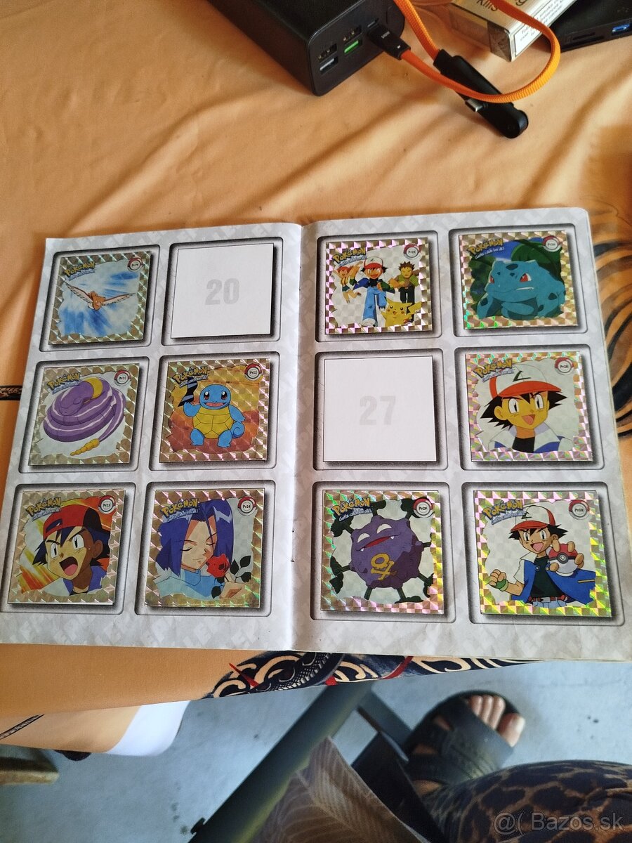 Pokémon sticker a nalepkovy album - 5