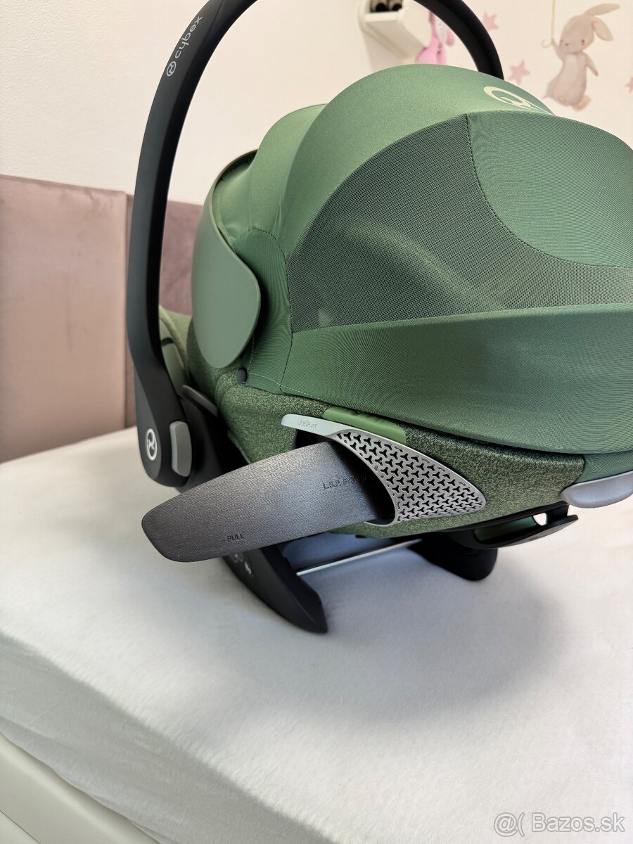 Autosedačka Cybex Cloud T i-Size Plus Platinum Green - 5