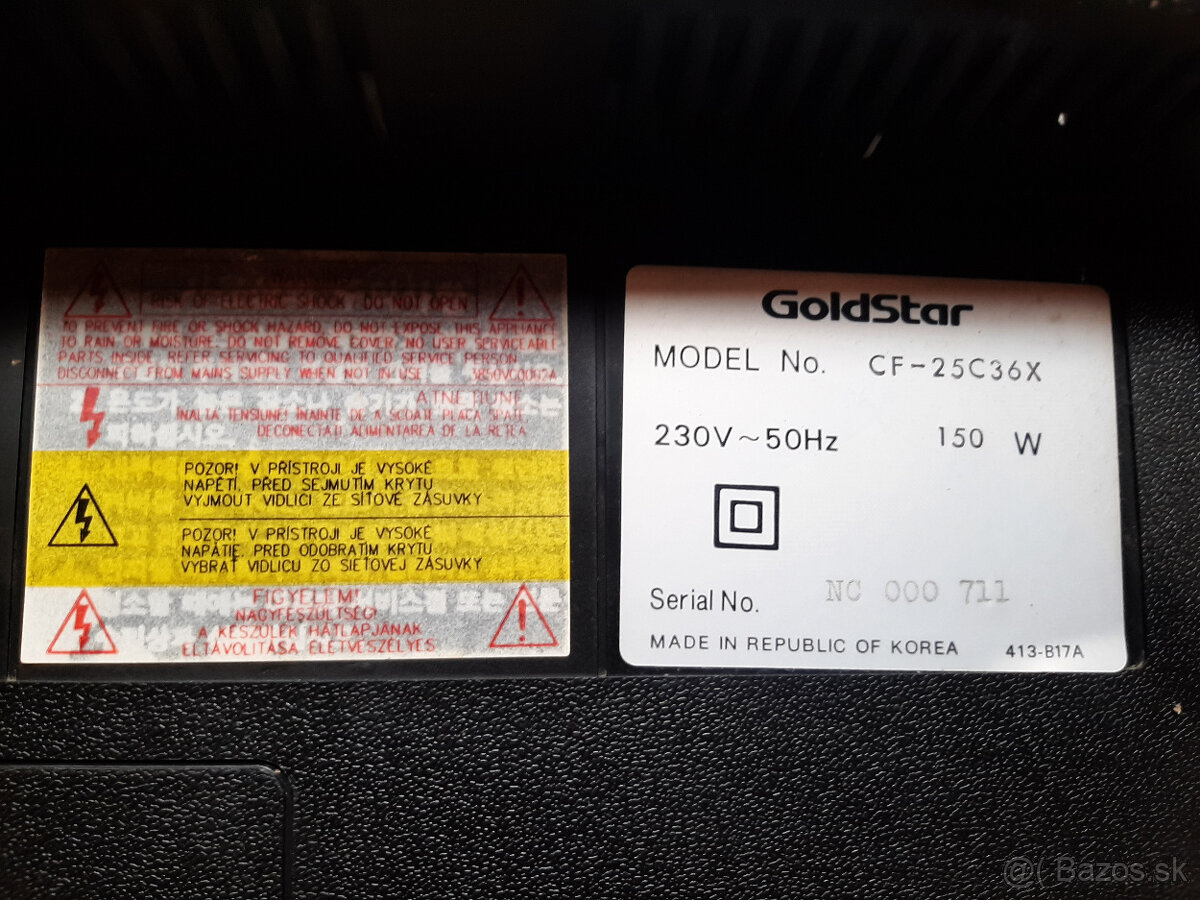 Predam televizor Goldstar CF-25C36X - 5