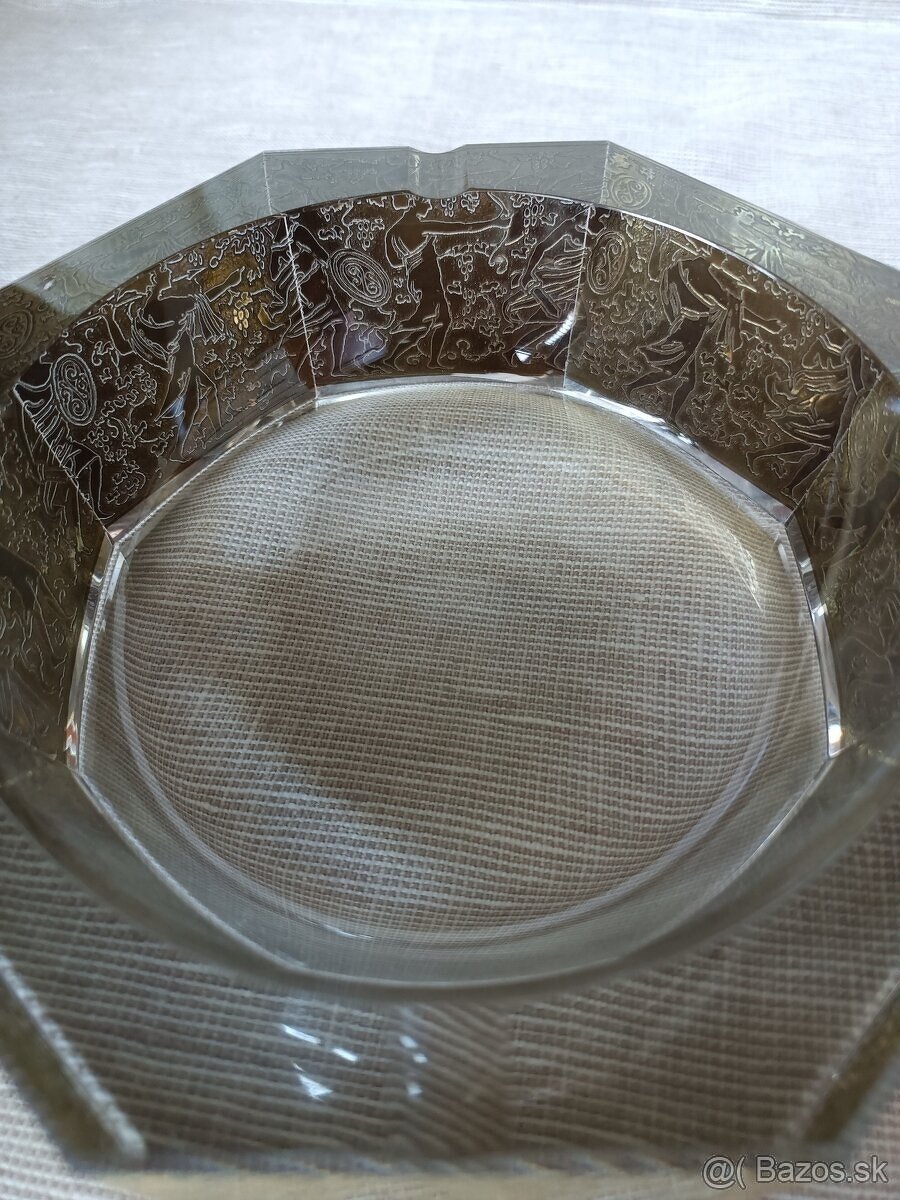 Moser popolník art deco - 5