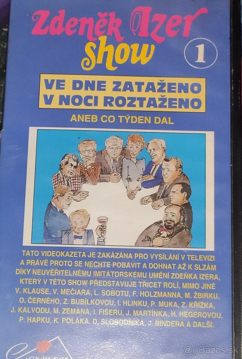 Staré originálne videokazety VHS - 5