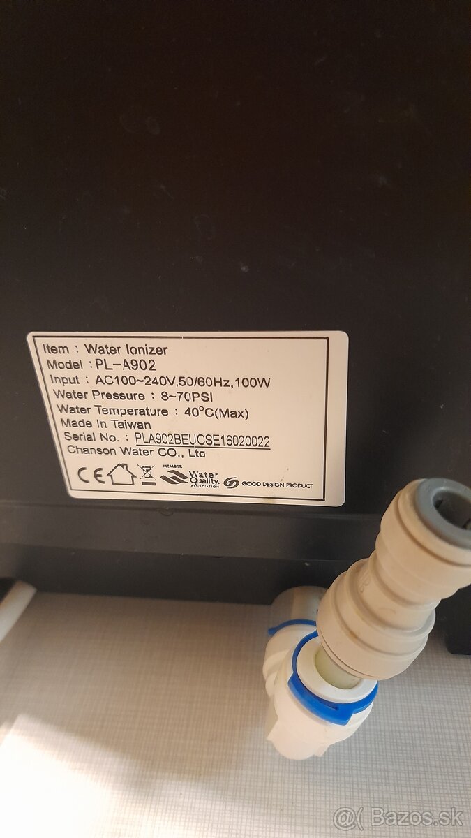 CHANSON ionizer vody - 5