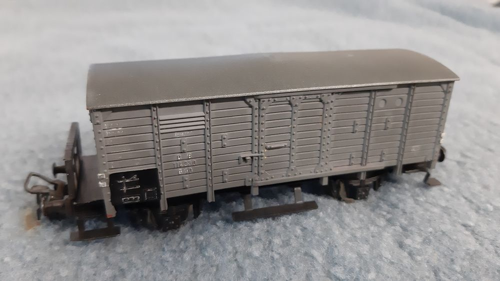 Vláčiky - model krytého vozňa Fleischmann H0 - 5