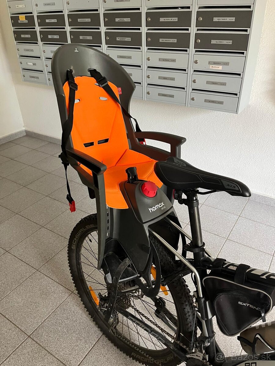 Cyklosedacka Hamax Siesta oranzova - 5