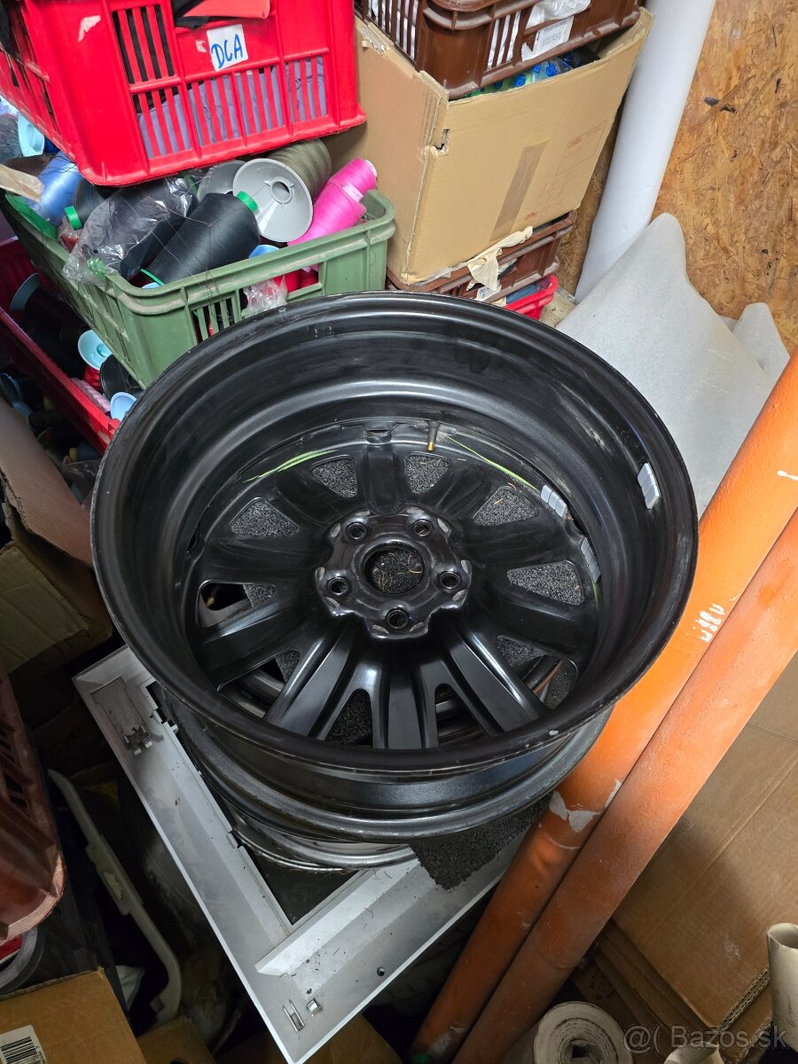 Predám DISKY 17 "plecháče" bez puklíc - 5