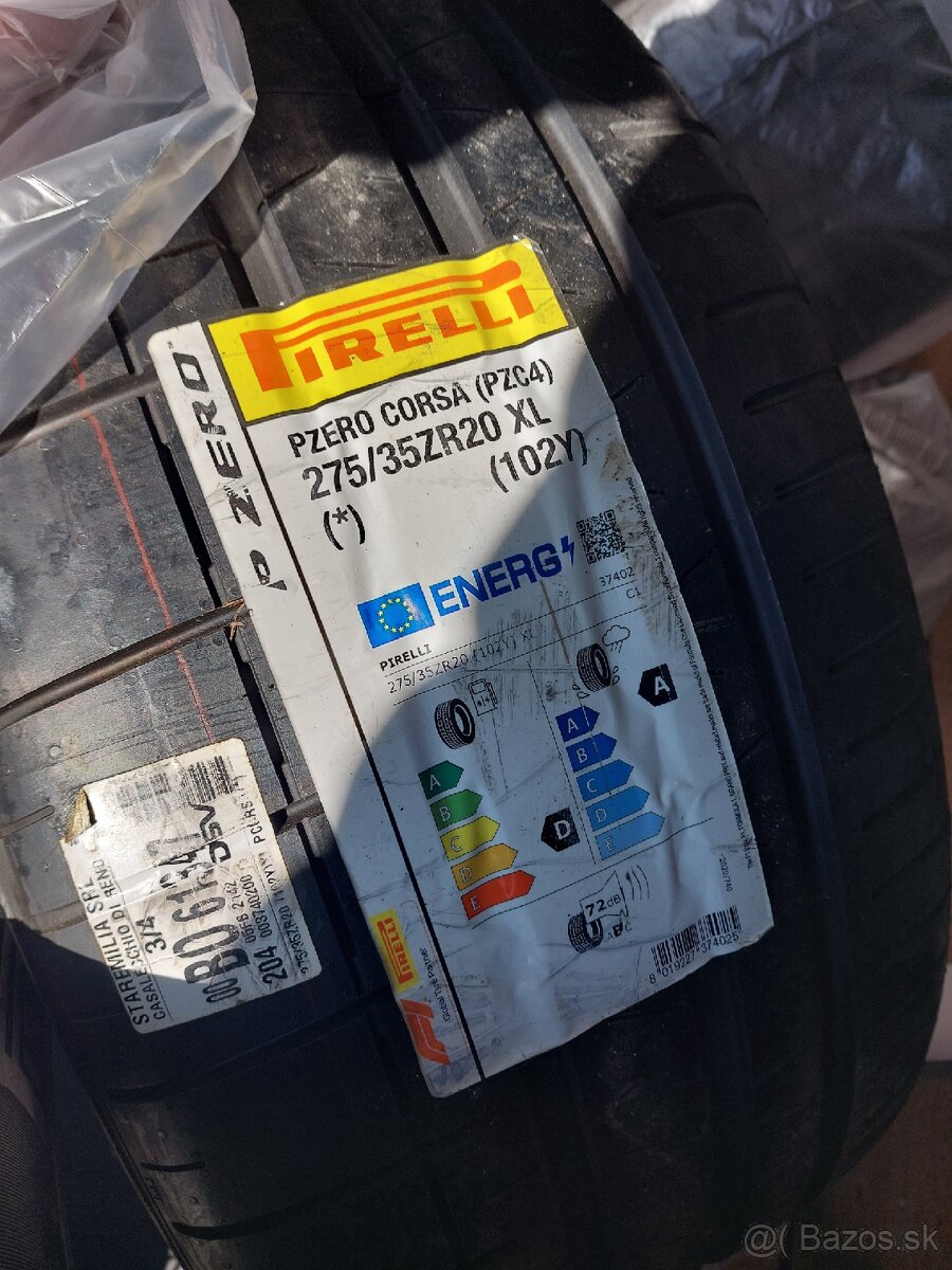 Pirelli Pzero 245/40R20 + 275/35R20 - 5