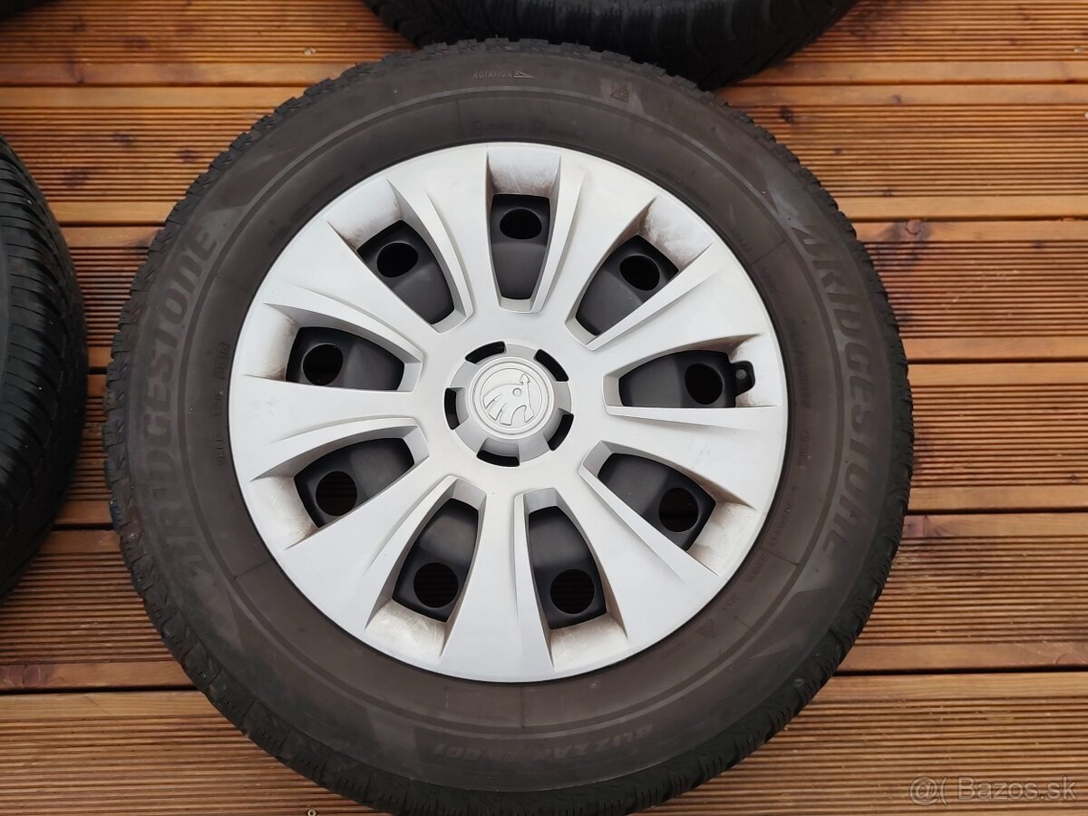 Super cena - original plechove disky Kodiaq 17" 112x5 r17 - 5