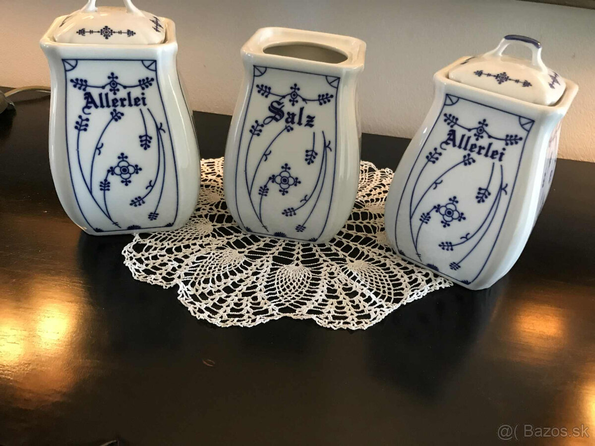 starožitne porcelanove koreničky- dozy na rozlične a sol - 5